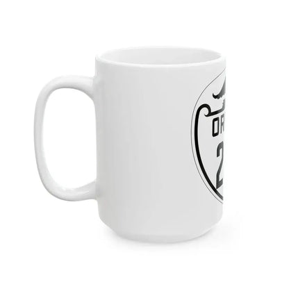 OR 236 1932 (Oregon) (Road Sign) White Coffee Mug - Go Mug Yourself