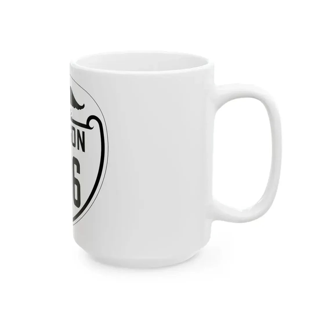 OR 236 1932 (Oregon) (Road Sign) White Coffee Mug - Go Mug Yourself