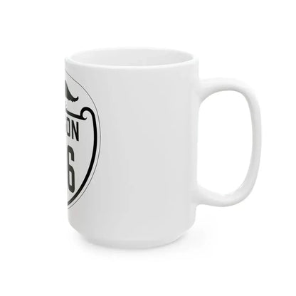 OR 236 1932 (Oregon) (Road Sign) White Coffee Mug - Go Mug Yourself