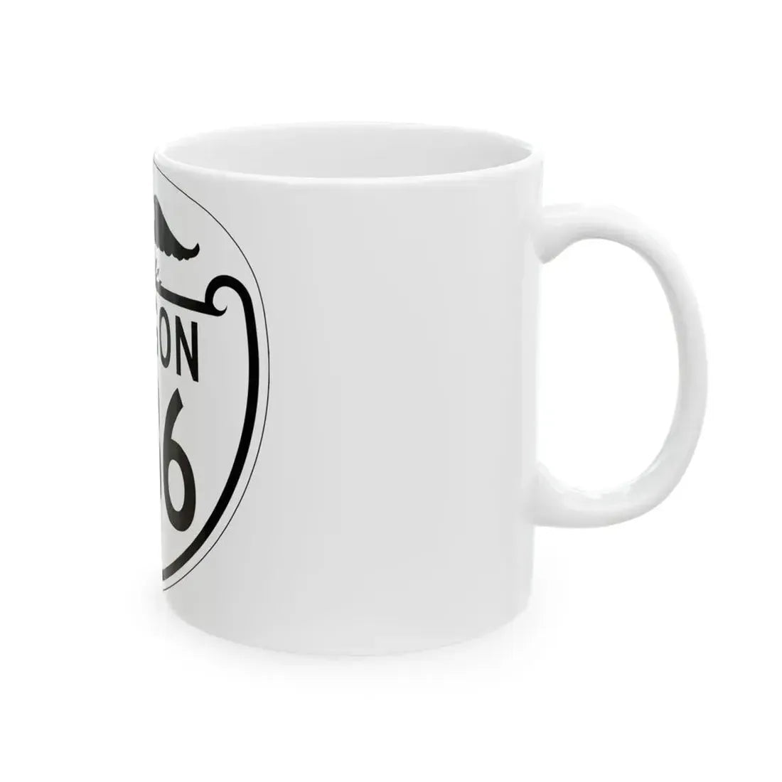OR 236 1948 (Oregon) (Road Sign) White Coffee Mug - Go Mug Yourself