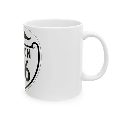 OR 236 1948 (Oregon) (Road Sign) White Coffee Mug - Go Mug Yourself