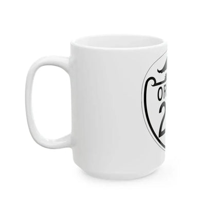OR 236 1948 (Oregon) (Road Sign) White Coffee Mug - Go Mug Yourself