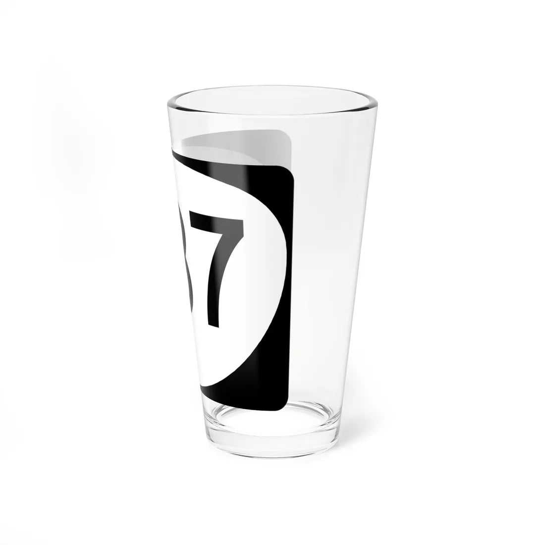 OR 237 (Oregon) (Road Sign) Pint Glass 16oz - Go Mug Yourself