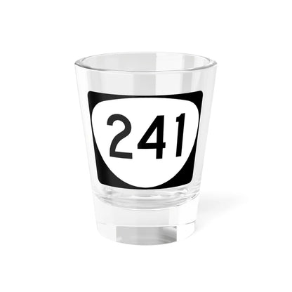 OR 241 (Oregon) (Road Sign) Shot Glass 1.5oz - Go Mug Yourself