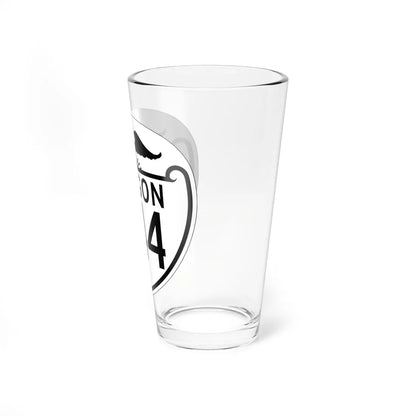 OR 244 1948 (Oregon) (Road Sign) Pint Glass 16oz - Go Mug Yourself