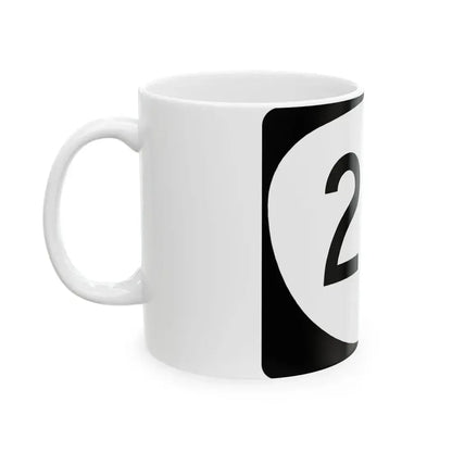 OR 251 (Oregon) (Road Sign) White Coffee Mug - Go Mug Yourself
