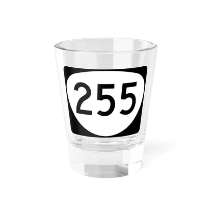 OR 255 (Oregon) (Road Sign) Shot Glass 1.5oz 1.5oz - Go Mug Yourself