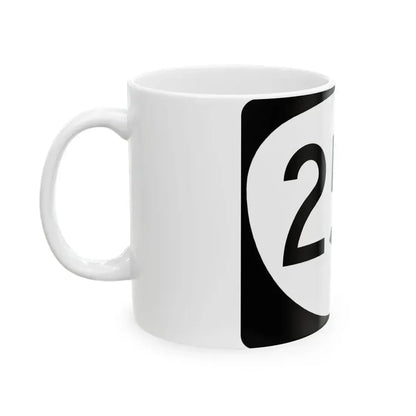 OR 255 (Oregon) (Road Sign) White Coffee Mug - Go Mug Yourself