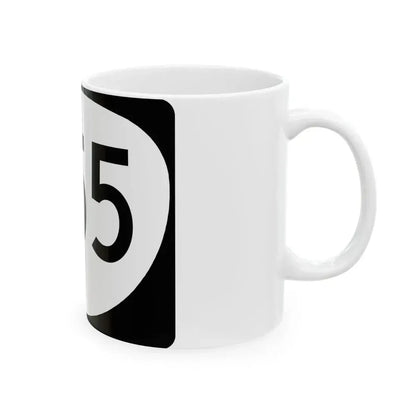 OR 255 (Oregon) (Road Sign) White Coffee Mug - Go Mug Yourself