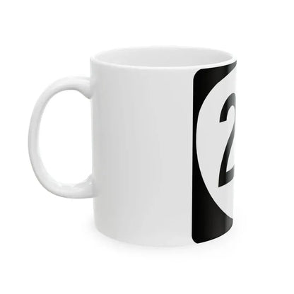 OR 27 (Oregon) (Road Sign) White Coffee Mug - Go Mug Yourself