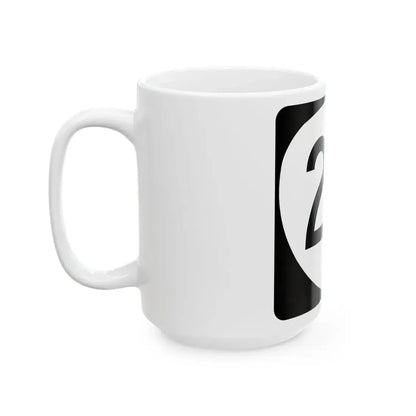 OR 27 (Oregon) (Road Sign) White Coffee Mug - Go Mug Yourself
