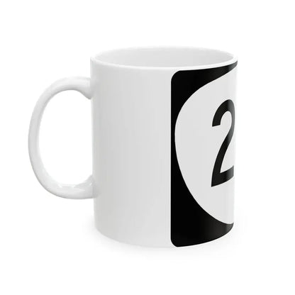 OR 281 (Oregon) (Road Sign) White Coffee Mug - Go Mug Yourself