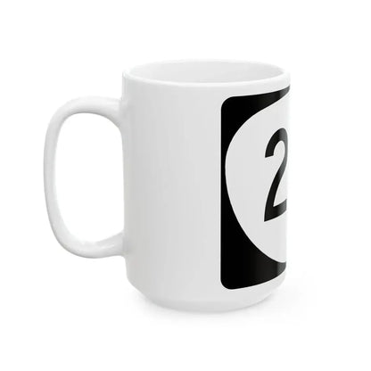 OR 281 (Oregon) (Road Sign) White Coffee Mug - Go Mug Yourself