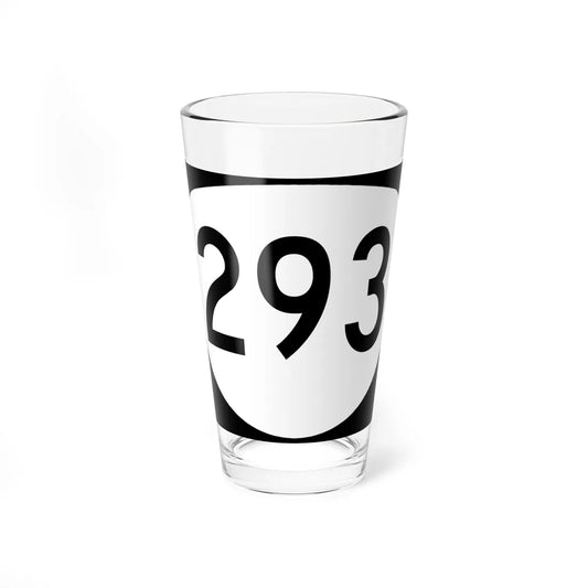 OR 293 (Oregon) (Road Sign) Pint Glass 16oz 16oz - Go Mug Yourself