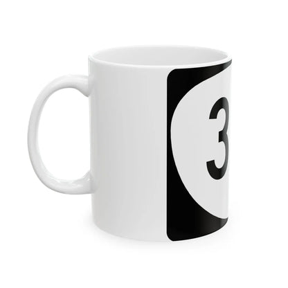 OR 331 (Oregon) (Road Sign) White Coffee Mug - Go Mug Yourself