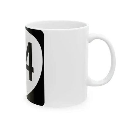 OR 34 (Oregon) (Road Sign) White Coffee Mug - Go Mug Yourself