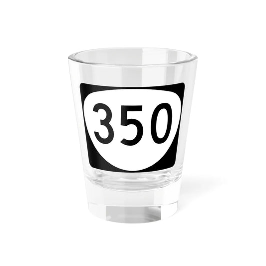 OR 350 (Oregon) (Road Sign) Shot Glass 1.5oz 1.5oz - Go Mug Yourself