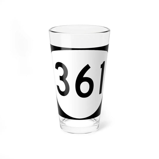OR 361 (Oregon) (Road Sign) Pint Glass 16oz 16oz - Go Mug Yourself