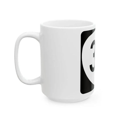 OR 37 (Oregon) (Road Sign) White Coffee Mug - Go Mug Yourself