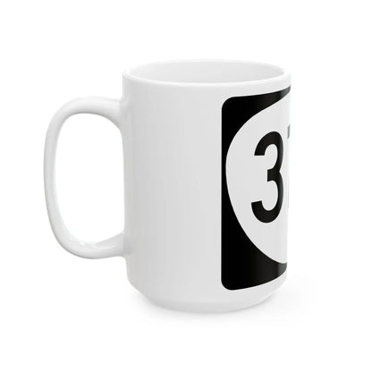 OR 370 (Oregon) (Road Sign) White Coffee Mug - Go Mug Yourself