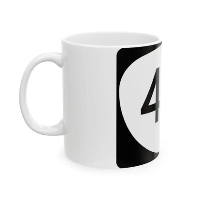 OR 413 (Oregon) (Road Sign) White Coffee Mug - Go Mug Yourself
