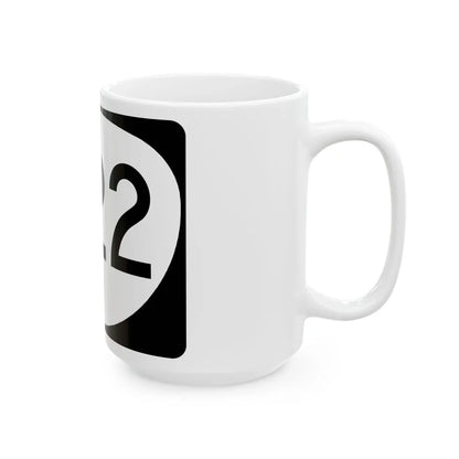 OR 422 (Oregon) (Road Sign) White Coffee Mug - Go Mug Yourself