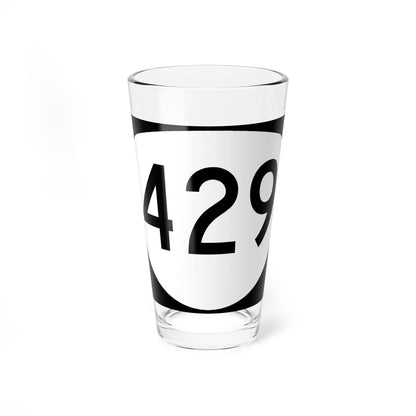 OR 429 (Oregon) (Road Sign) Pint Glass 16oz 16oz - Go Mug Yourself