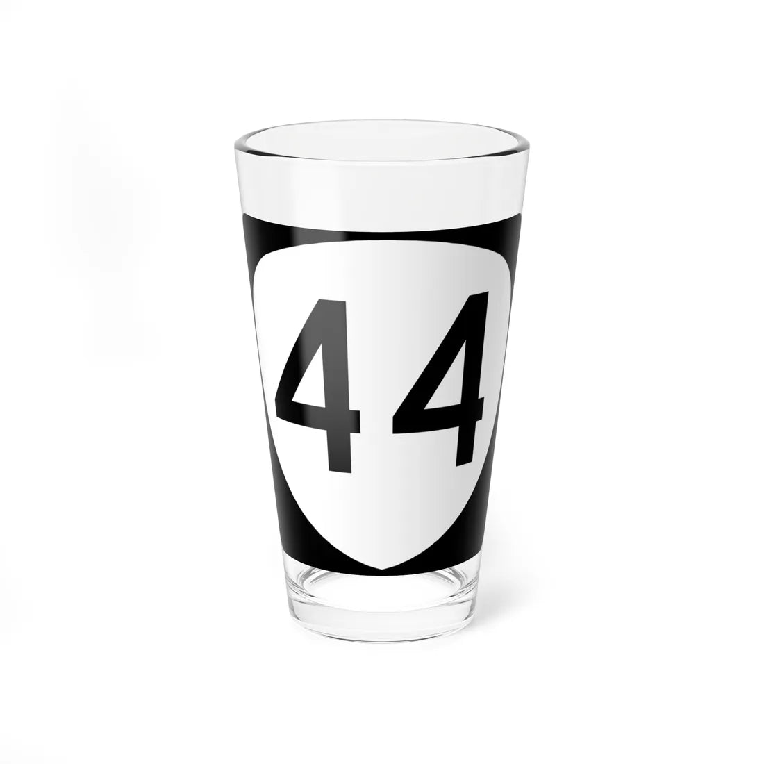 OR 44 (Oregon) (Road Sign) Pint Glass 16oz 16oz - Go Mug Yourself