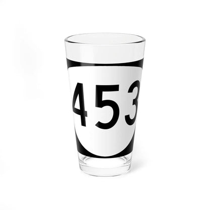 OR 453 (Oregon) (Road Sign) Pint Glass 16oz 16oz - Go Mug Yourself