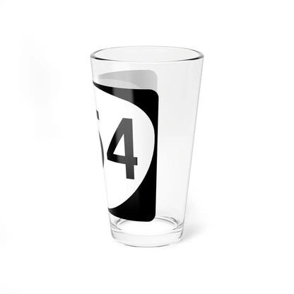 OR 454 (Oregon) (Road Sign) Pint Glass 16oz - Go Mug Yourself
