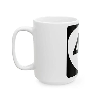 OR 47 (Oregon) (Road Sign) White Coffee Mug - Go Mug Yourself