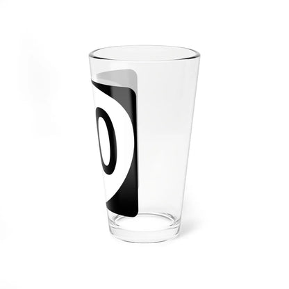 OR 50 (Oregon) (Road Sign) Pint Glass 16oz - Go Mug Yourself