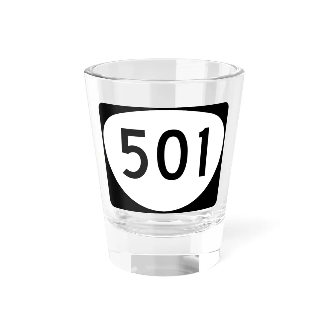 OR 501 (Oregon) (Road Sign) Shot Glass 1.5oz 1.5oz - Go Mug Yourself
