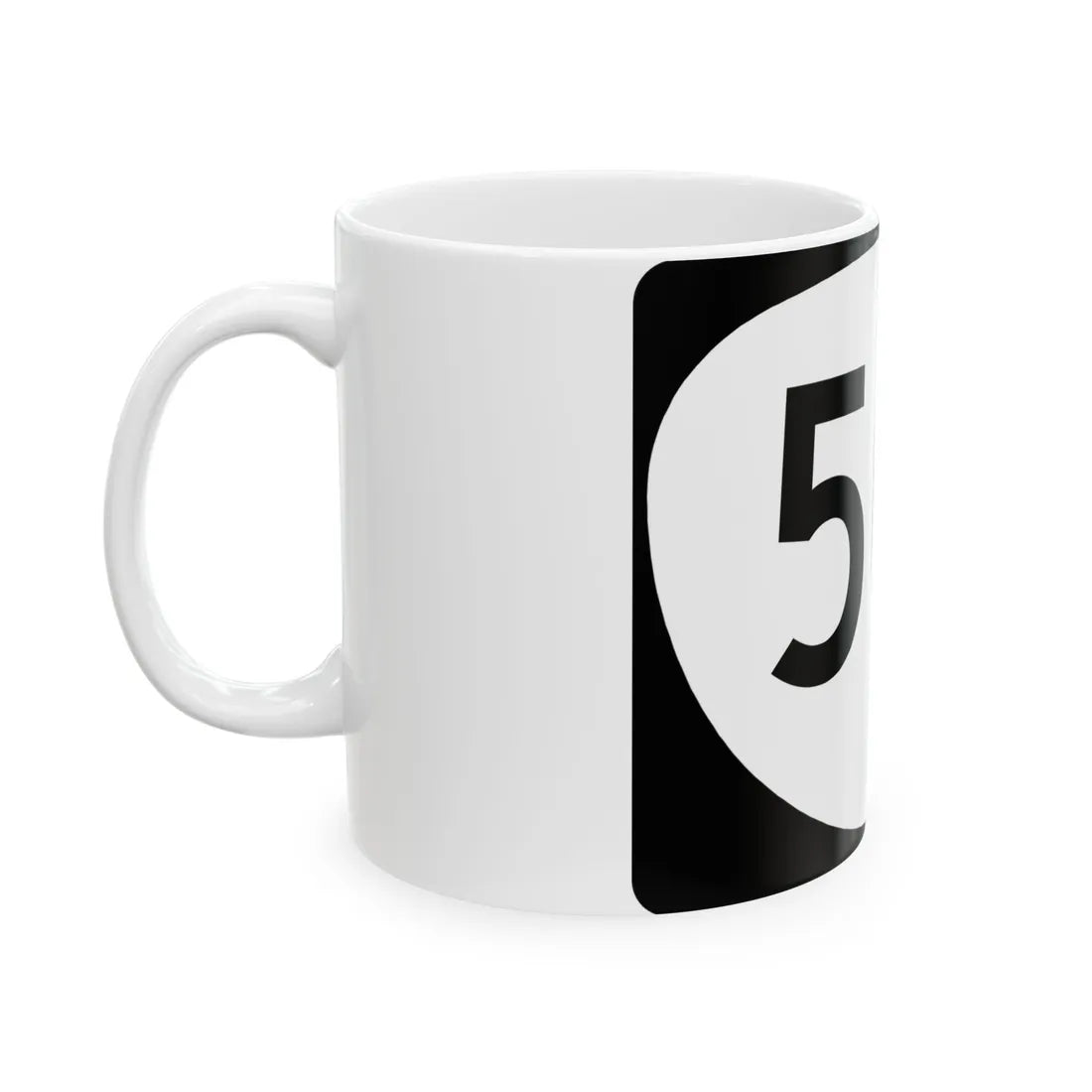 OR 501 (Oregon) (Road Sign) White Coffee Mug - Go Mug Yourself