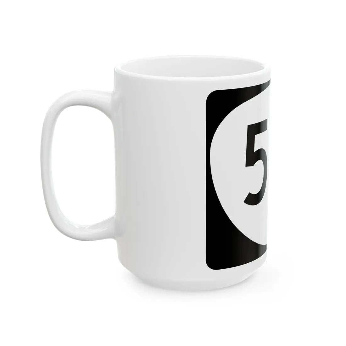 OR 501 (Oregon) (Road Sign) White Coffee Mug - Go Mug Yourself