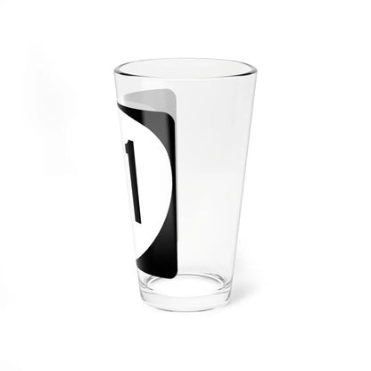 OR 51 (Oregon) (Road Sign) Pint Glass 16oz - Go Mug Yourself