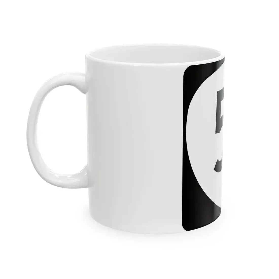 OR 51 (Oregon) (Road Sign) White Coffee Mug - Go Mug Yourself
