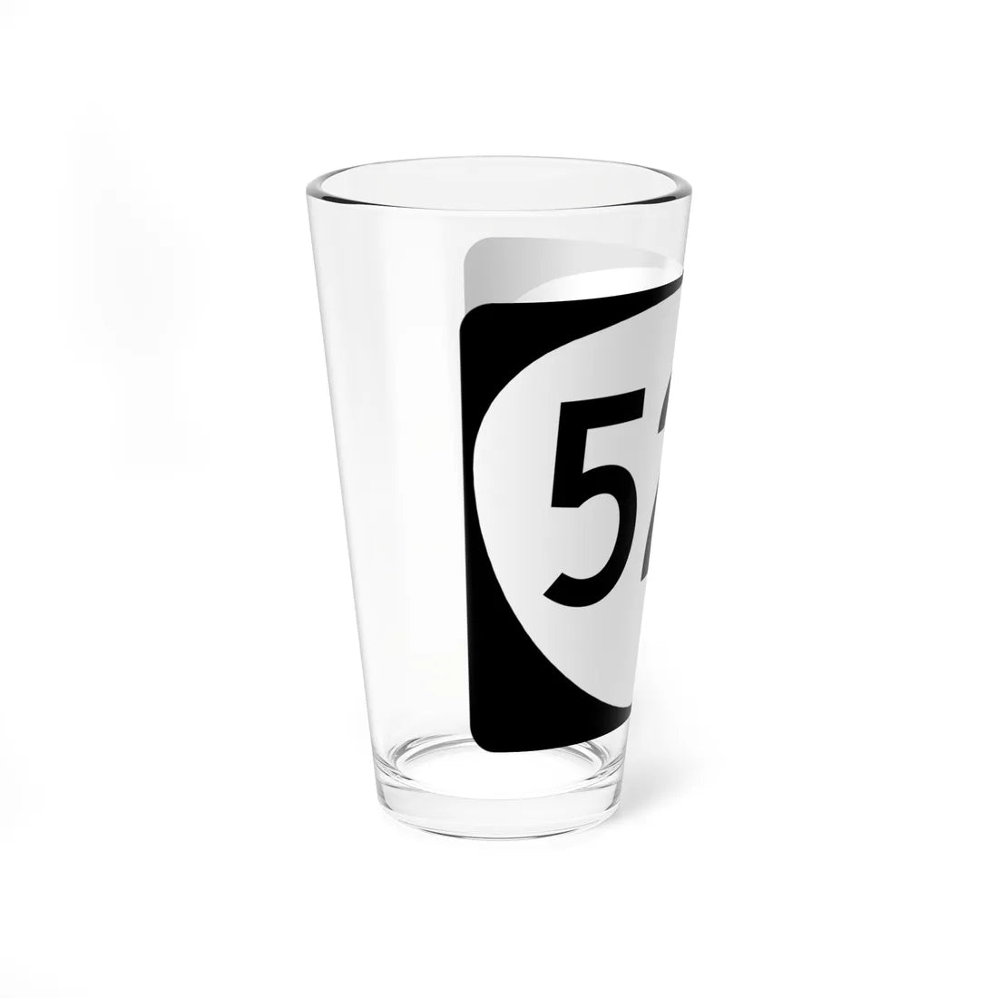 OR 528 (Oregon) (Road Sign) Pint Glass 16oz - Go Mug Yourself