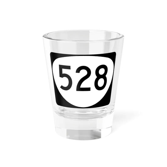 OR 528 (Oregon) (Road Sign) Shot Glass 1.5oz 1.5oz - Go Mug Yourself