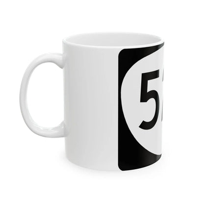 OR 528 (Oregon) (Road Sign) White Coffee Mug - Go Mug Yourself