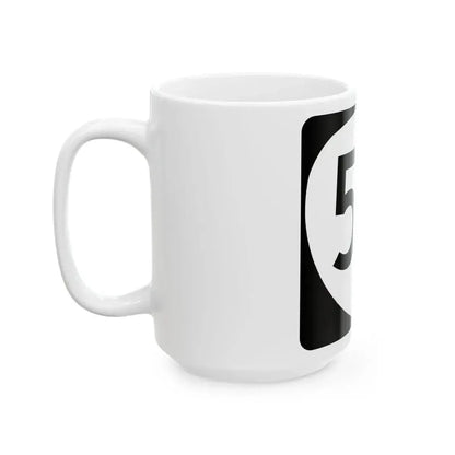 OR 53 (Oregon) (Road Sign) White Coffee Mug - Go Mug Yourself
