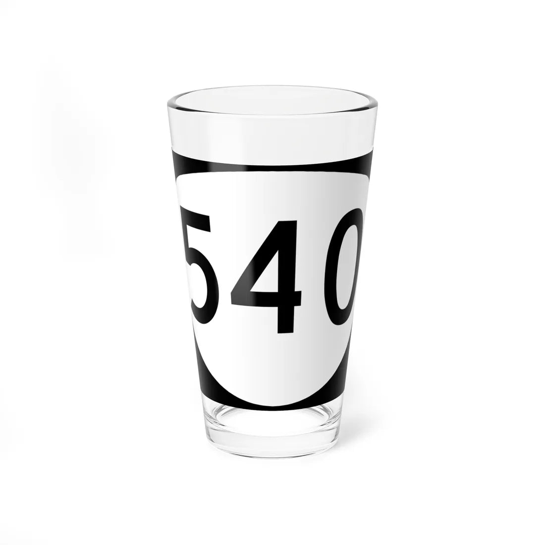 OR 540 (Oregon) (Road Sign) Pint Glass 16oz - Go Mug Yourself