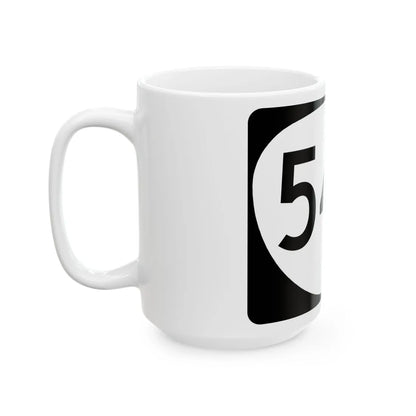 OR 540 (Oregon) (Road Sign) White Coffee Mug - Go Mug Yourself