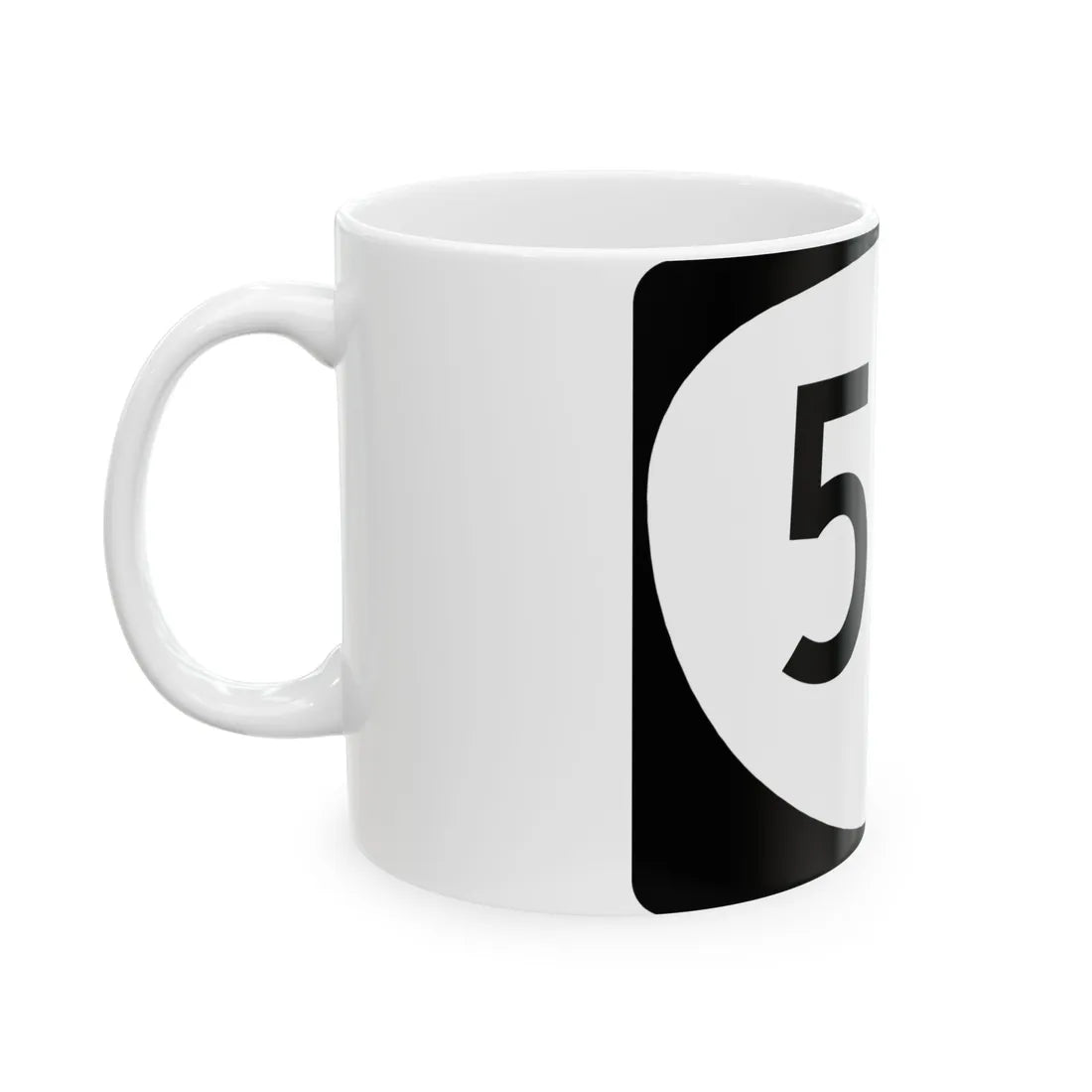 OR 551 (Oregon) (Road Sign) White Coffee Mug - Go Mug Yourself