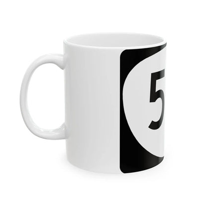 OR 551 (Oregon) (Road Sign) White Coffee Mug - Go Mug Yourself