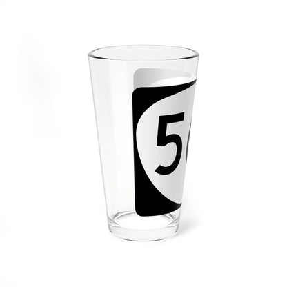 OR 569 (Oregon) (Road Sign) Pint Glass 16oz - Go Mug Yourself