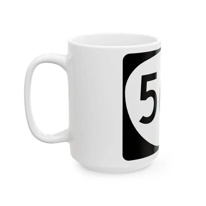 OR 569 (Oregon) (Road Sign) White Coffee Mug - Go Mug Yourself
