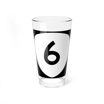 OR 6 (Oregon) (Road Sign) Pint Glass 16oz 16oz - Go Mug Yourself