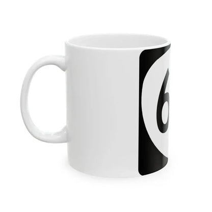 OR 62 (Oregon) (Road Sign) White Coffee Mug - Go Mug Yourself