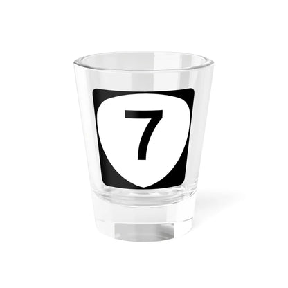 OR 7 (Oregon) (Road Sign) Shot Glass 1.5oz 1.5oz - Go Mug Yourself